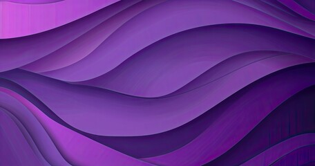 Fototapeta premium A smooth, flowing abstract design in shades of purple, evoking a sense of calm and creativity.