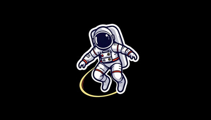 astronaut in space