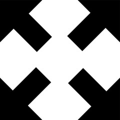 Full screen icon for graphic design, web site, social media, mobile app, ui illustration