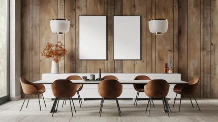 A stylish modern living room interior design with minimalistic furniture, neutral tones, and a sophisticated, welcoming atmosphere.