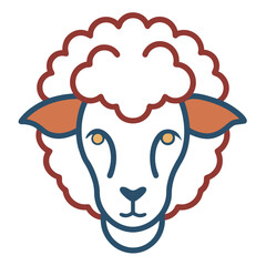 sheep head icon