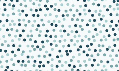 Geometric polka dot pattern with colorful spots, perfect for seamless wallpaper, textile prints, and modern poster backgrounds with an abstract touch.