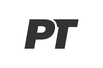 PT Techno Editable Font Logo For Corporate Branding. Bold, Futuristic Design With Unique Typographic Ideas. Minimal Custom Type And Dynamic Letter