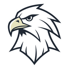 eagle head vector illustration