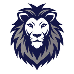 lion head vector