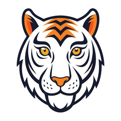 tiger head vector