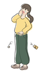 お金を損していると知った女性