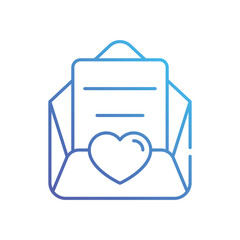 Love Letter vector icon