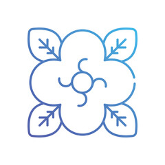Flower Petals vector icon