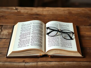 Fototapeta premium Moment de lecture avec un livre ancien