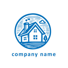 Creative house logos combine architectural elements with unique personal touches.