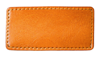 label on jeans isolated on a white background PNG.AI GENERATED