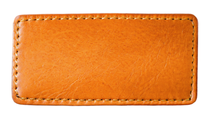 label on jeans isolated on a white background PNG.AI GENERATED