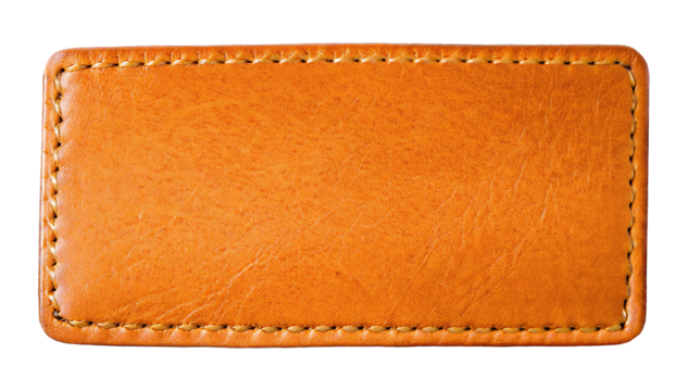 label on jeans isolated on a white background PNG.AI GENERATED