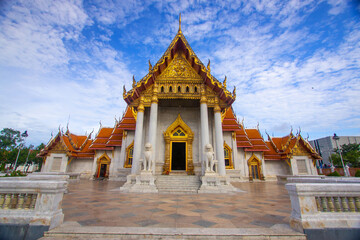 Wat Benchamabophit Dusitvanaram is a Buddhist temple in Dusit District of Bangkok, Thailand. Also known as the Marble Temple, it is one of Bangkok's best-known temples and a major tourist attraction