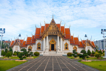 Wat Benchamabophit Dusitvanaram is a Buddhist temple in Dusit District of Bangkok, Thailand. Also known as the Marble Temple, it is one of Bangkok's best-known temples and a major tourist attraction