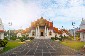 Wat Benchamabophit Dusitvanaram is a Buddhist temple in Dusit District of Bangkok, Thailand. Also known as the Marble Temple, it is one of Bangkok's best-known temples and a major tourist attraction