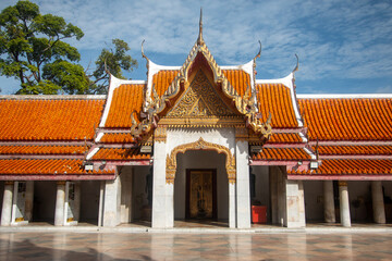 Wat Benchamabophit Dusitvanaram is a Buddhist temple in Dusit District of Bangkok, Thailand. Also known as the Marble Temple, it is one of Bangkok's best-known temples and a major tourist attraction