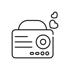 Love Song vector icon