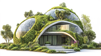 luxury eco dome hotel featuring innovative sustainable design and greenery