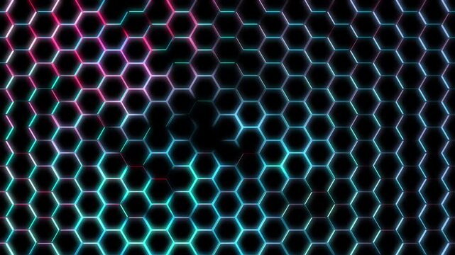 lumi&egrave;res sur des alv&eacute;oles, 2 lumi&egrave;res en sources