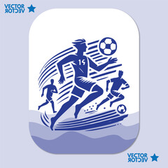 Beach ball icon. Vector filled thin outline illustration for summer and beach leisure fun time