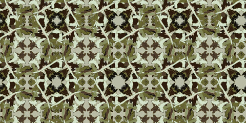 Hand drawn summer floral background. Botanical seamless pattern made of colorful abstract flowers. Sketch drawing. For bedding, textile, wallpaper. 