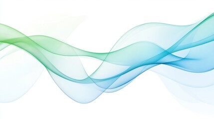 Fototapeta premium Calming Rhythms: Abstract Art for Inner Peace