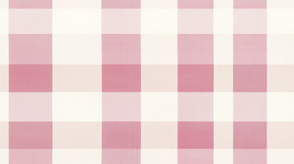 Pastel pink and white vichy pattern with delicate geometric shapes