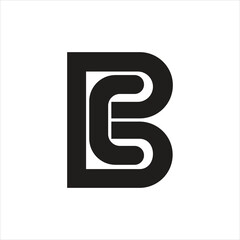 letter bc beautiful and elegant letter, creative branding logo design