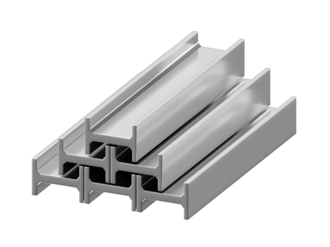 PNG Construction steel isolated on transparent 3d industry background of metal material factory structure iron illustration design industrial equipment. Metallic pipe architecture building framework.