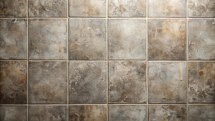 Naklejka premium Textured Stone Tile Wall Background with Subtle Variations in Color and Tone