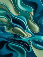 Obraz premium Dynamic background with fluid liquid shape abstract modern background