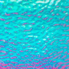 Holographic abstract background with smooth liquid motion.