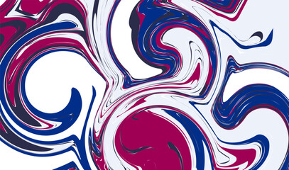 Abstract background with dynamic shapes and elements. Vector template for design.