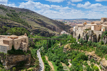 City of Cuenca in the province of Castilla - La Mancha, Spain