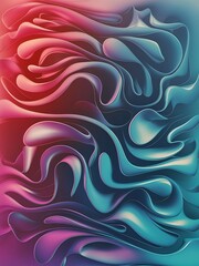 Obraz premium Fluid flow liquid color fluid background colorful futuristic poster abstract flow vibrant color trendy poster colorful gradient ink in water 3d wave fluid colors liquid shape flow wave