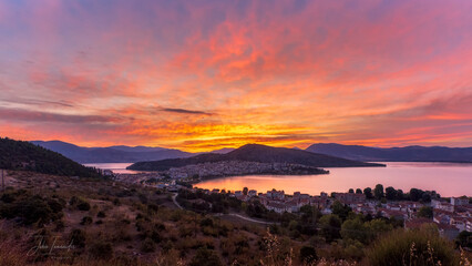 Kastoria sunrise 