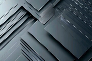 Obraz premium Close-up of a reflective metallic circuit board showcasing intricate patterns and electronic connections, symbolizing technology, innovation, and futuristic design.