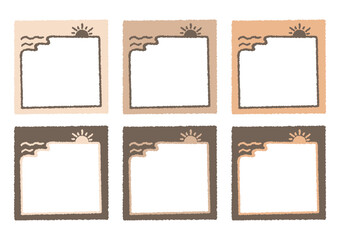 Planner stickers, Planners and weekly days label, Bullet journal stickers, Scrapbook decoration elements.