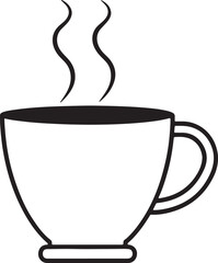 cup of coffee Line Icon