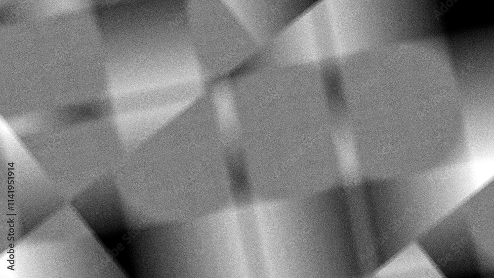 Poster engaging abstract black and white patterns that reflect aesthetic artistic styles and designs