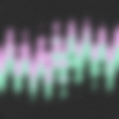 An abstract retro grainy wavy gradient blur background image.