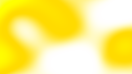 Yellow Blurred transparent gradient background. Transparent png overlay background