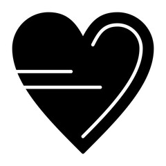 Heart Solid Style Icon