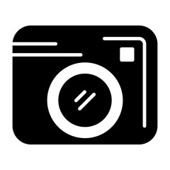 Camera Solid Style Icon