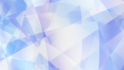 An ethereal geometric background with soft blue pastel tones and delicate overlays