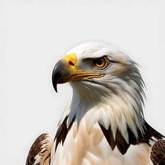 Obraz premium Close-up of a Majestic Bald Eagle, Facing Forward