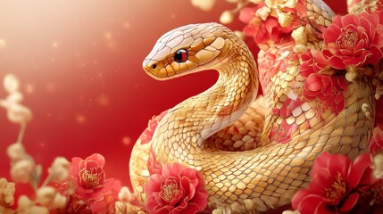 Obraz premium Elegant snake
