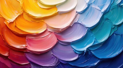 Vibrant hues intertwine, reflecting diverse tapestry of humanity and the importance of peace and love. Textured background. Concept of LGBTQ community, human rights, liberty.